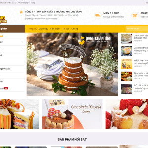 Theme Cake wordpress chuẩn SEO
