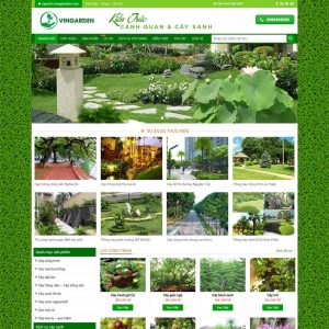 Theme Cây xanh 2 wordpress chuẩn SEO