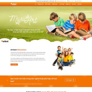 Theme Edu wordpress chuẩn SEO