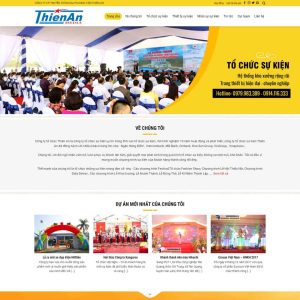 Theme Event 6 wordpress chuẩn SEO