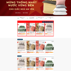Theme bán nệm 1 wordpress chuẩn SEO