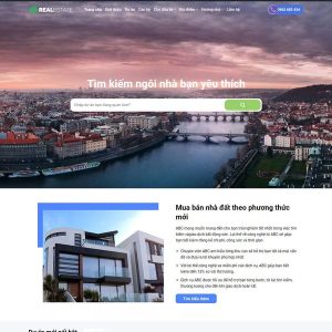 Theme wordpress bất động sản 13 chuẩn SEO