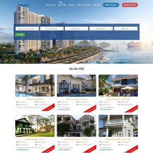 Theme wordpress bất động sản 17 chuẩn SEO