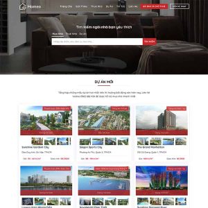 Theme wordpress bất động sản 10 chuẩn SEO