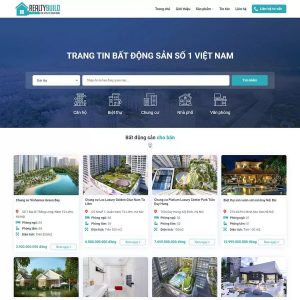 Theme wordpress bất động sản 12 chuẩn SEO