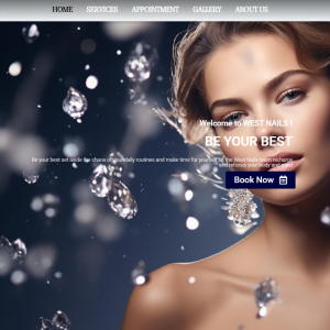 Theme wordpress nails 01 chuẩn SEO