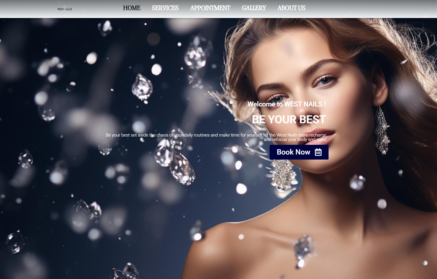 Theme wordpress nails 01 chuẩn SEO