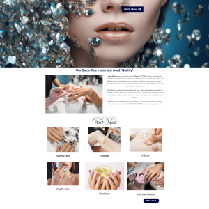 Theme wordpress nails 01 chuẩn SEO