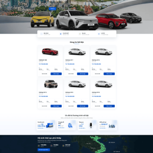 Theme wordpress showroom VinFast chuẩn SEO
