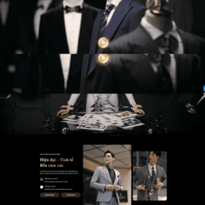 Theme wordpress áo vest nam chuẩn SEO