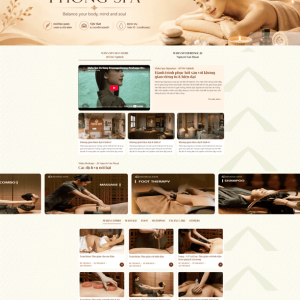 Theme WordPress Spa – Giao diện thư giãn sang trọng chuẩn SEO